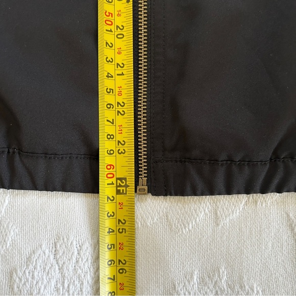 Women’s 16P Alia Spring Black Lightweight Zippered Jacket Bomber Style Pockets - Picture 11 of 13